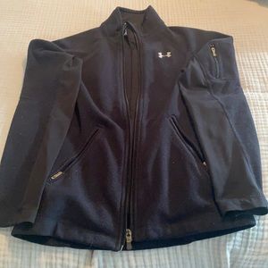 Under Armour black zip fleece